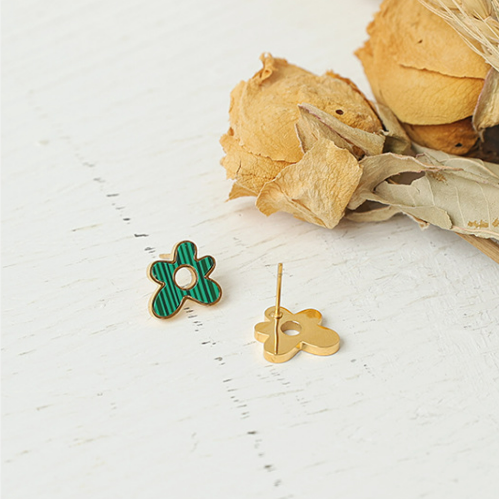 Mallache Floral Earrings