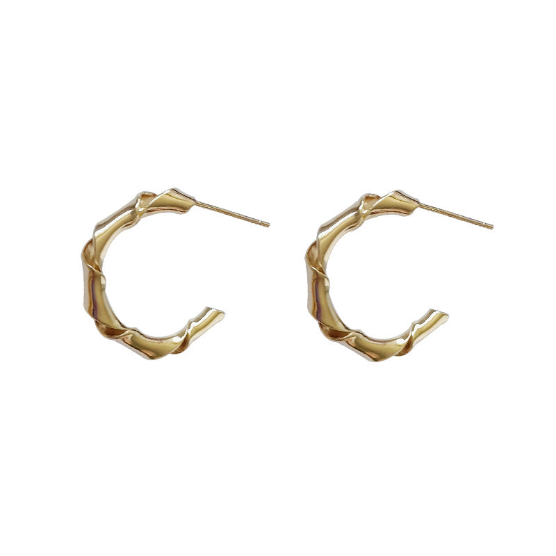 Hollow Spiral Hoops