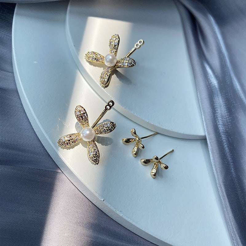 Slim Clover Earrings