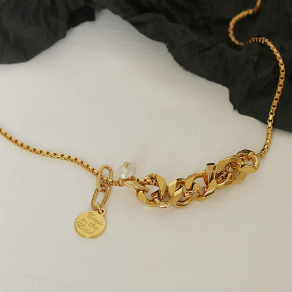 Mixture Link Necklace