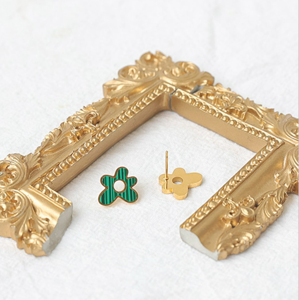Mallache Floral Earrings