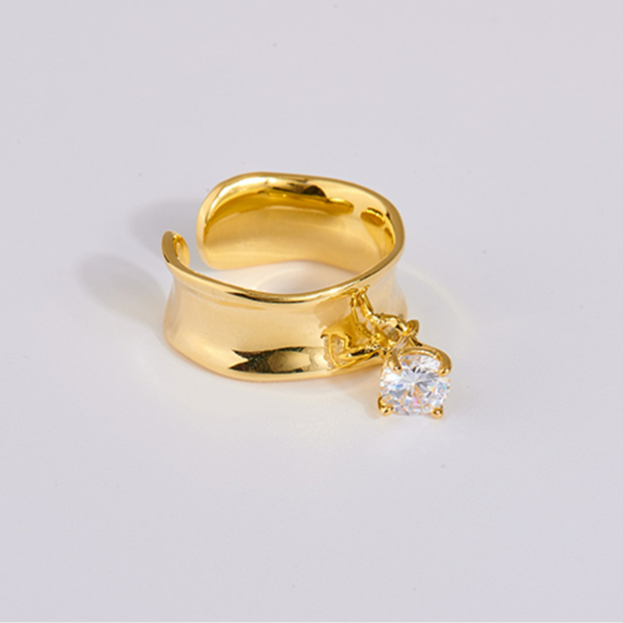 Diamond Prong Ring