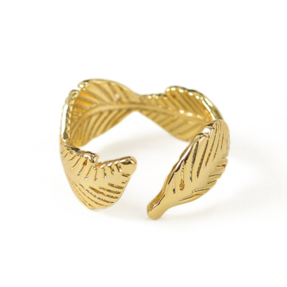 Vintage Feather Ring
