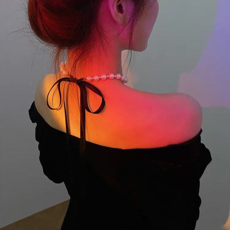 Ribbon Pearl Strand
