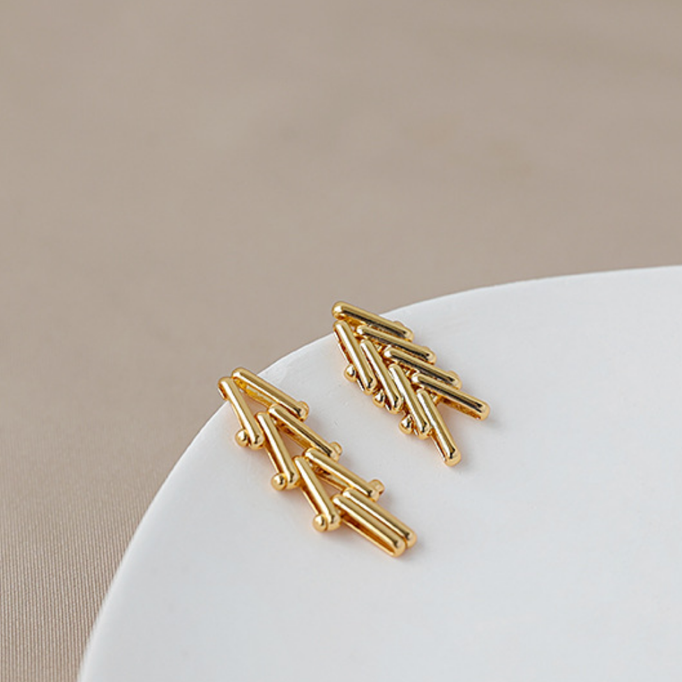 Triangular Ladder Earrings