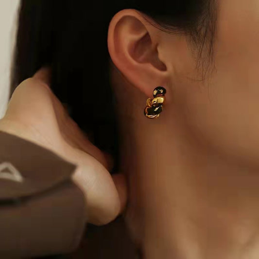 BEE Link Earrings