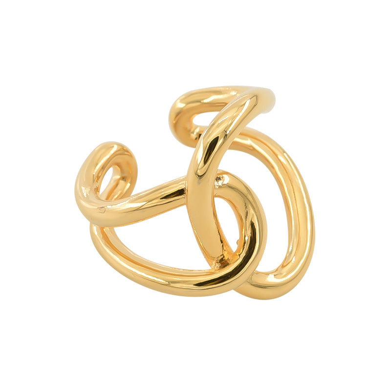 SAND Jewelry 14K Gold Vogue Intertwined Ring