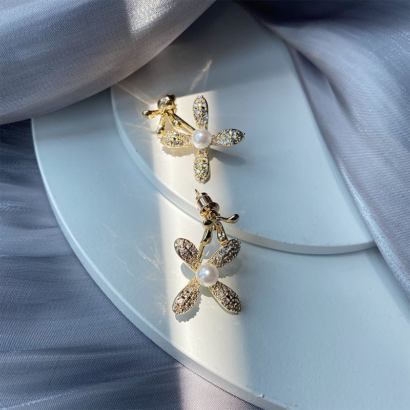 Slim Clover Earrings