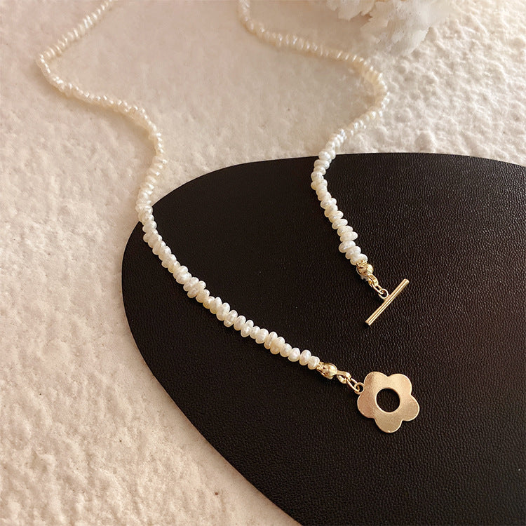 Floral Pearl Strand