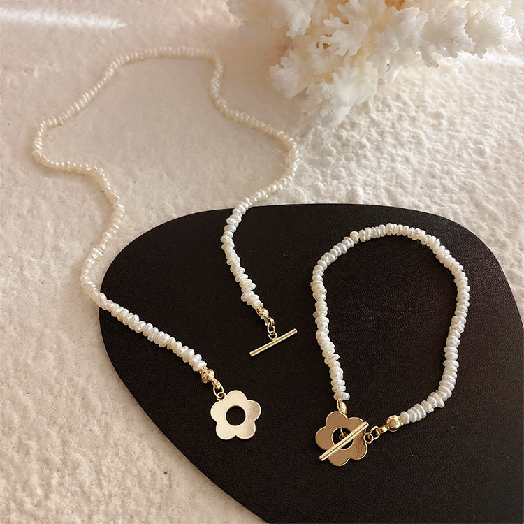 Floral Pearl Strand