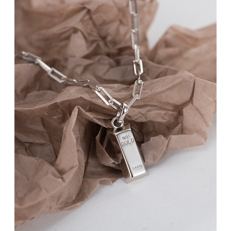 Gold Bar Necklace