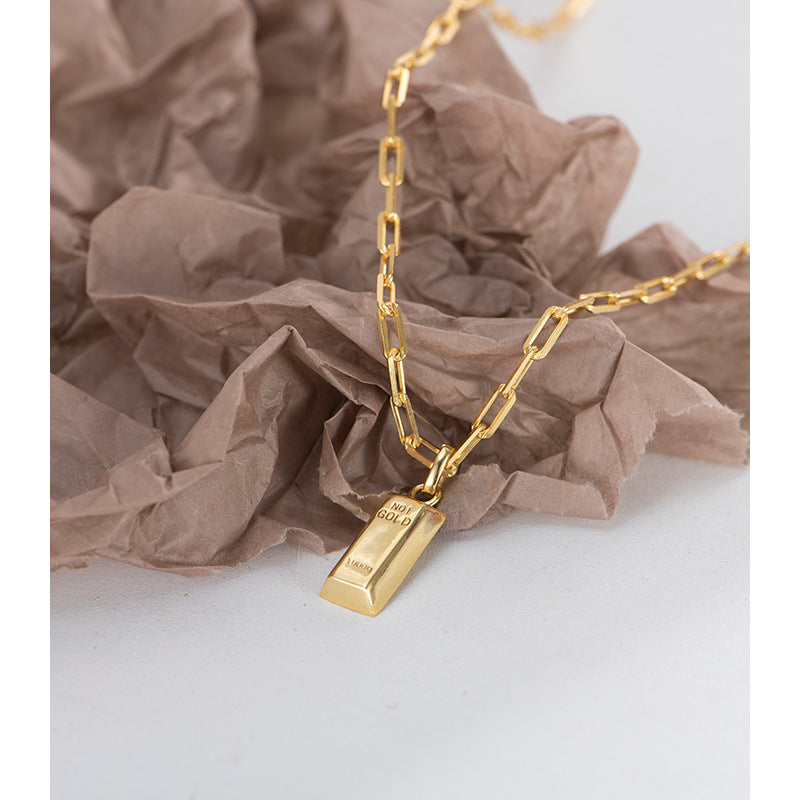 Gold Bar Necklace