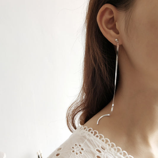 String Herringbone Earrings