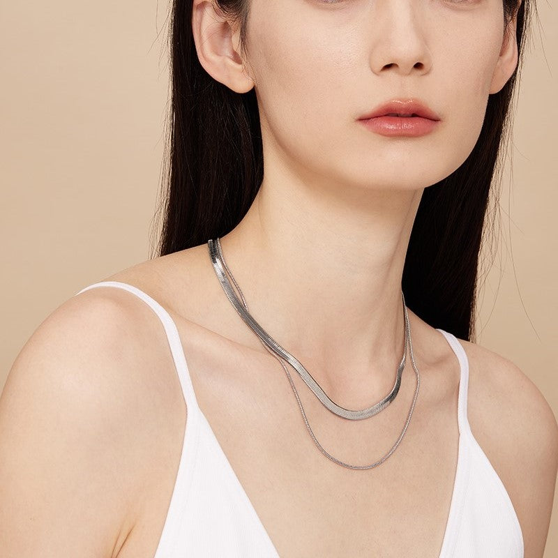 Bold Herringbone Chain
