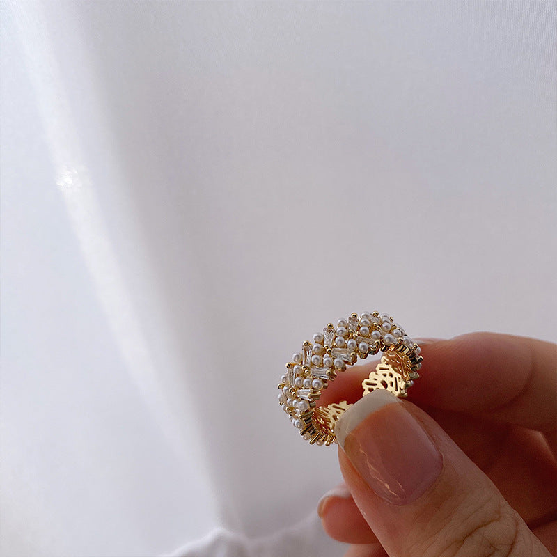 Full Pearl Ring