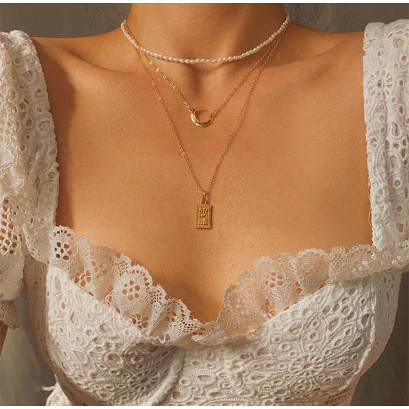 SAND Jewelry Everyday Essential Pearl Strand Necklace
