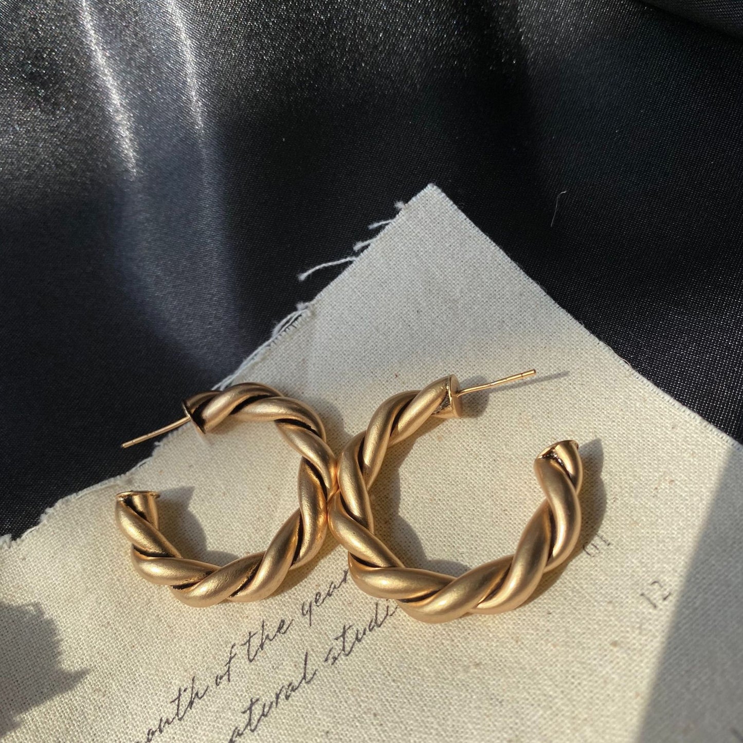 Glossy Twist Earrings