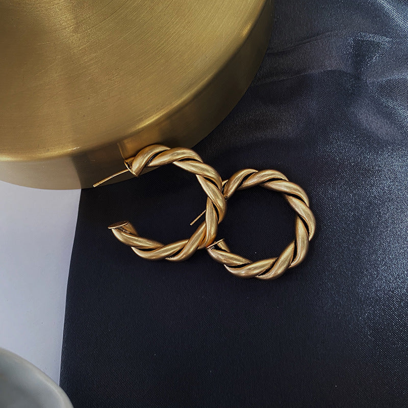 Glossy Twist Earrings