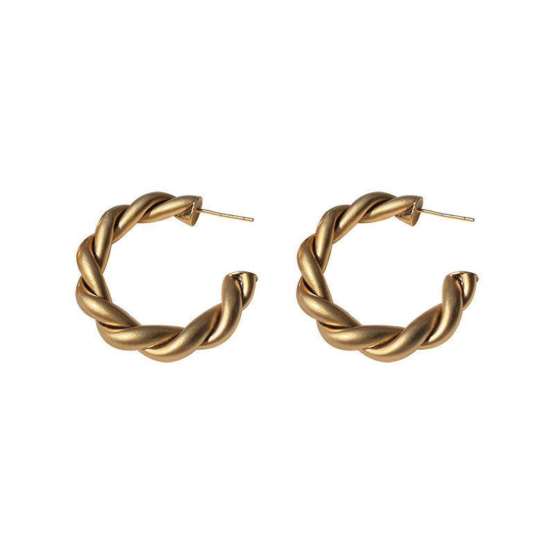 Glossy Twist Earrings