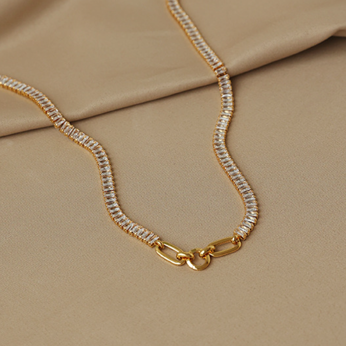 Diamond Link Necklace
