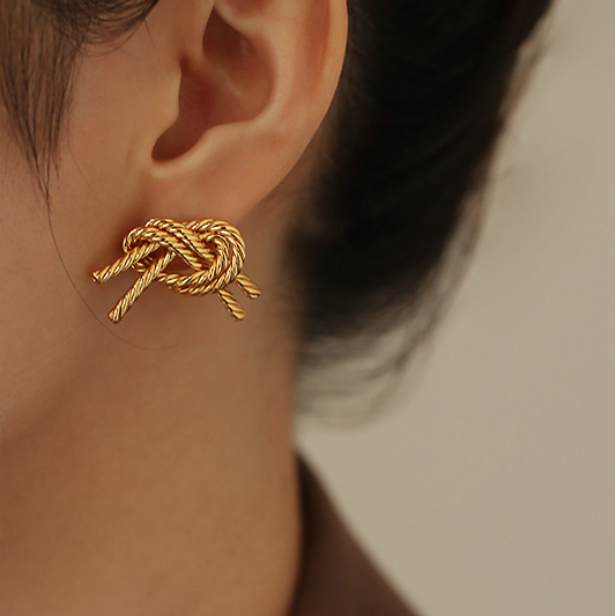 Twist Knot Earrings