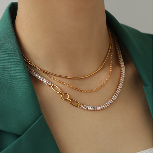 Diamond Link Necklace