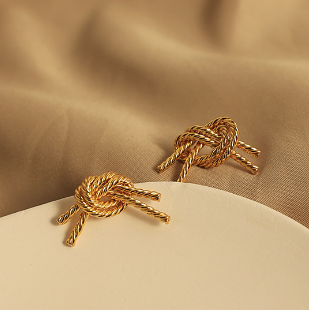 Twist Knot Earrings