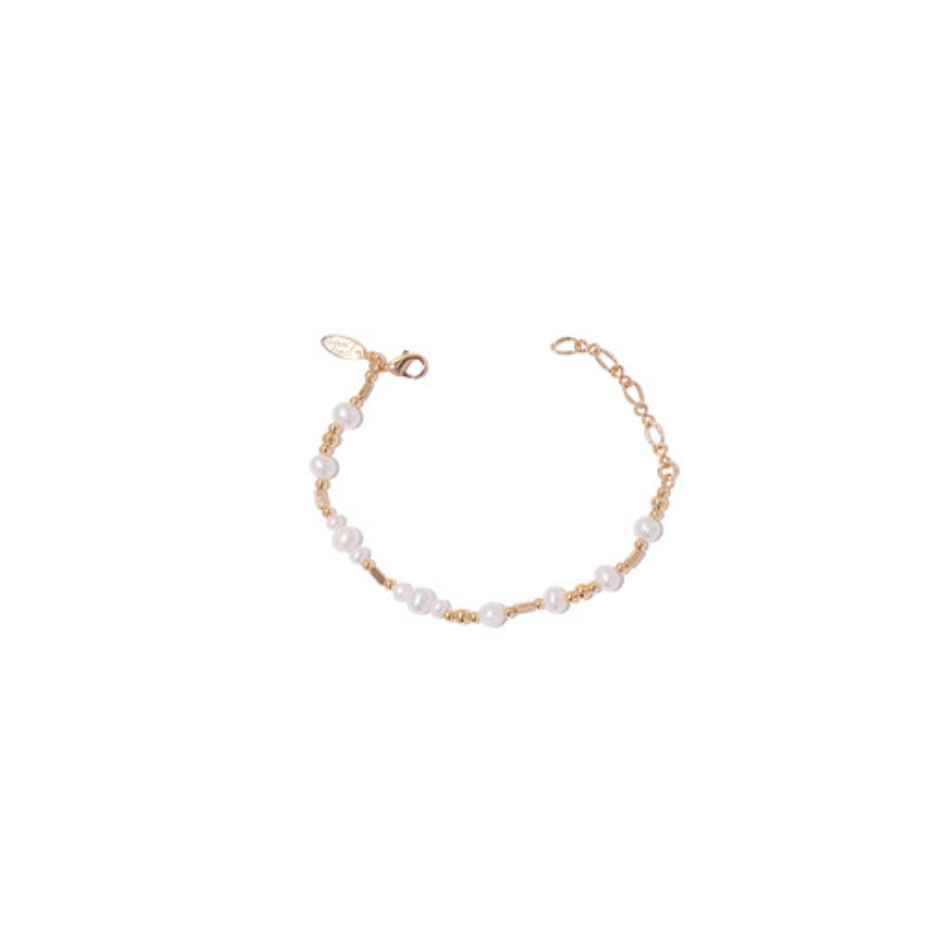 Spaced Pearl Bracelet