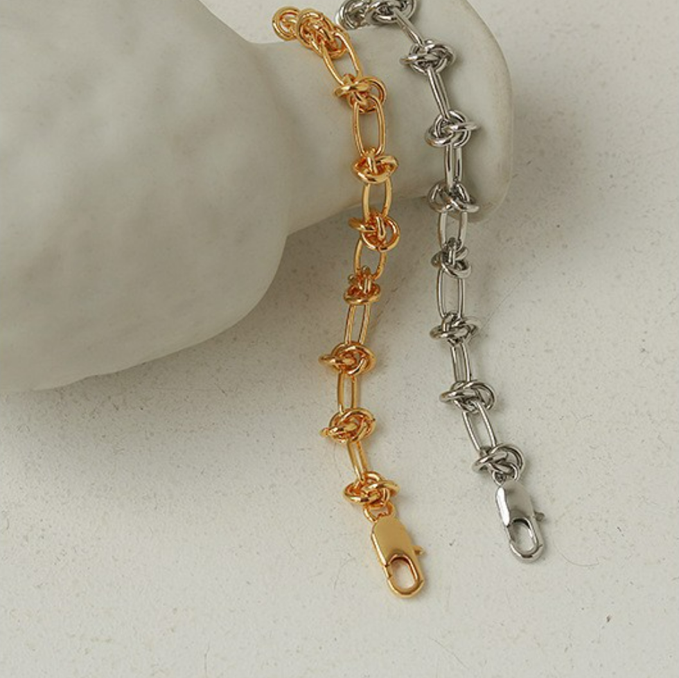 Sequenced Knot Bracelet