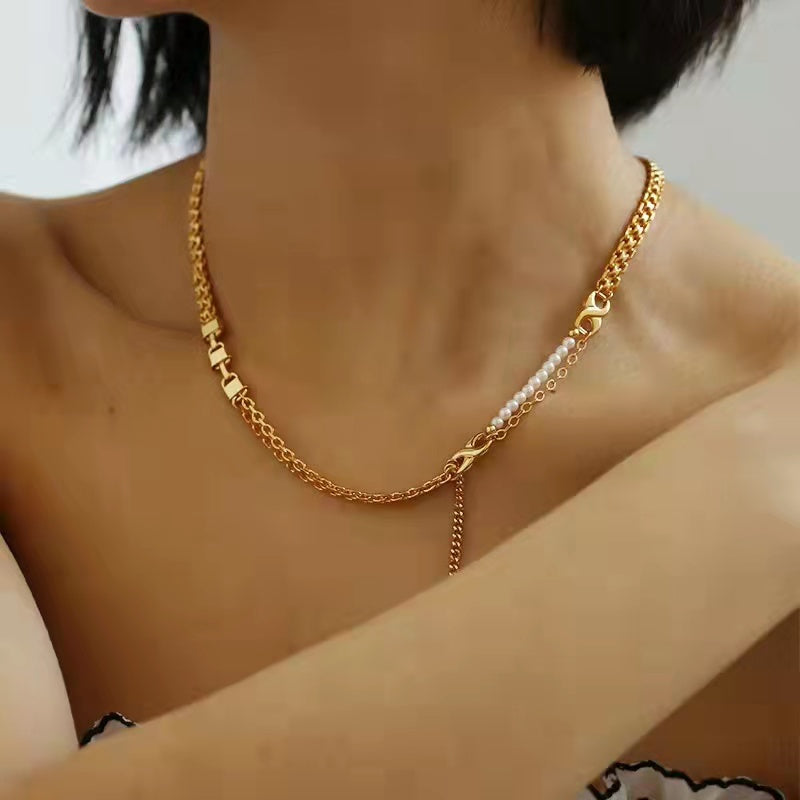Pearl Segment Necklace