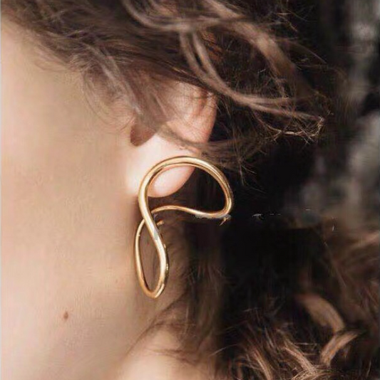 Elegant Curve Earrings