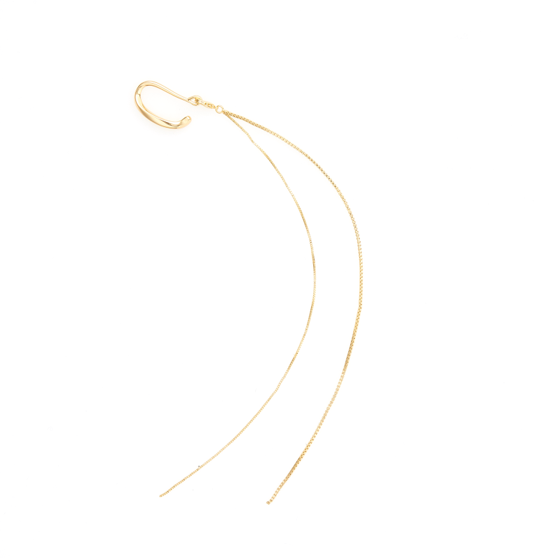 Earclip de una sola borla