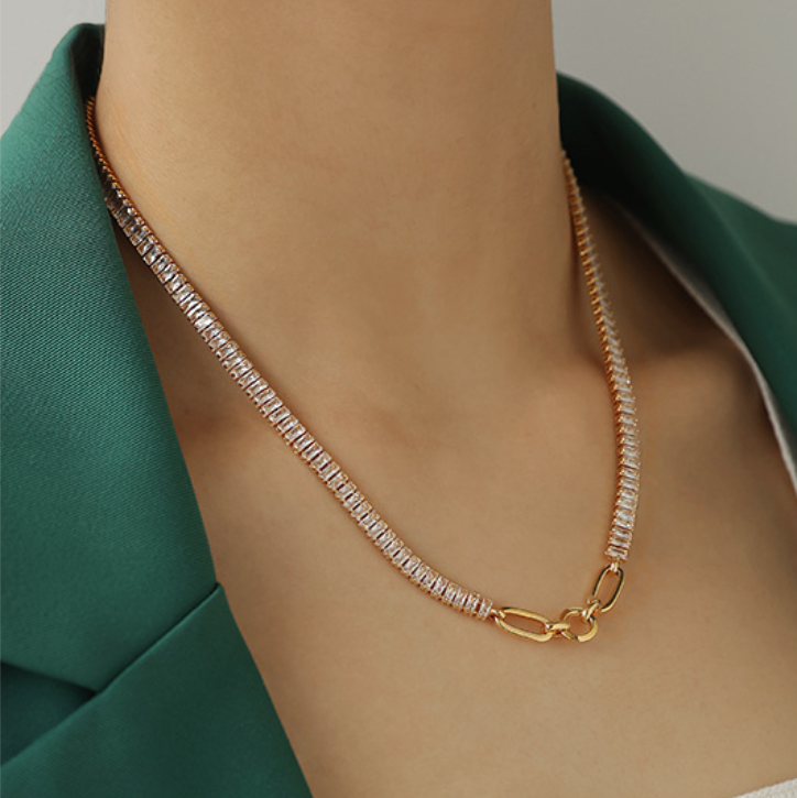Diamond Link Necklace