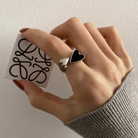 SAND Jewelry Curated Heart Shaped Hug Ring