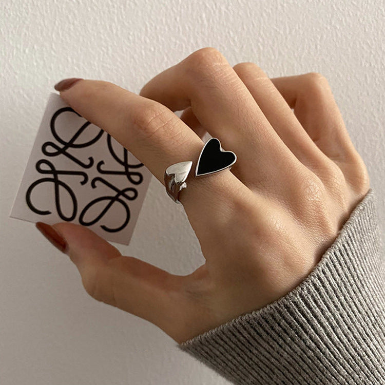 SAND Jewelry Curated Heart Shaped Hug Ring