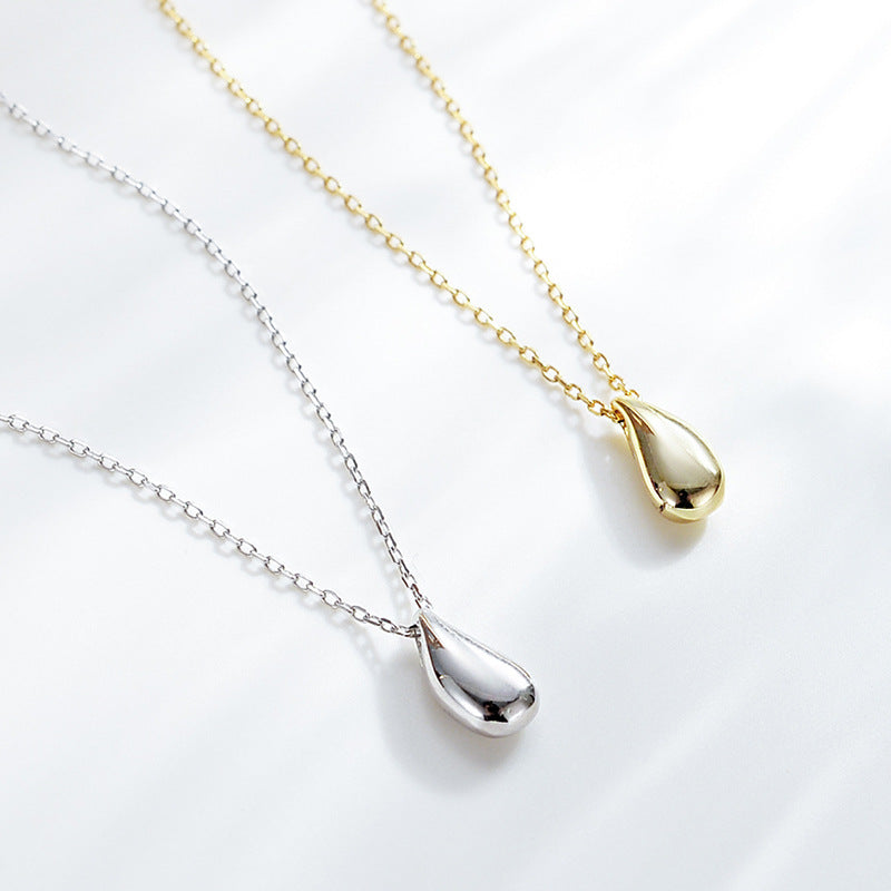 Abstract Raindrop Necklace