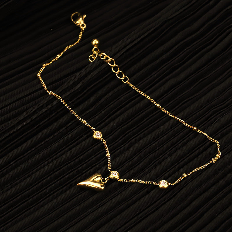 Heart Anklet