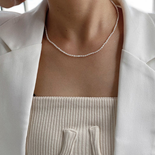 SAND Jewelry Everyday Essential Pearl Strand Necklace