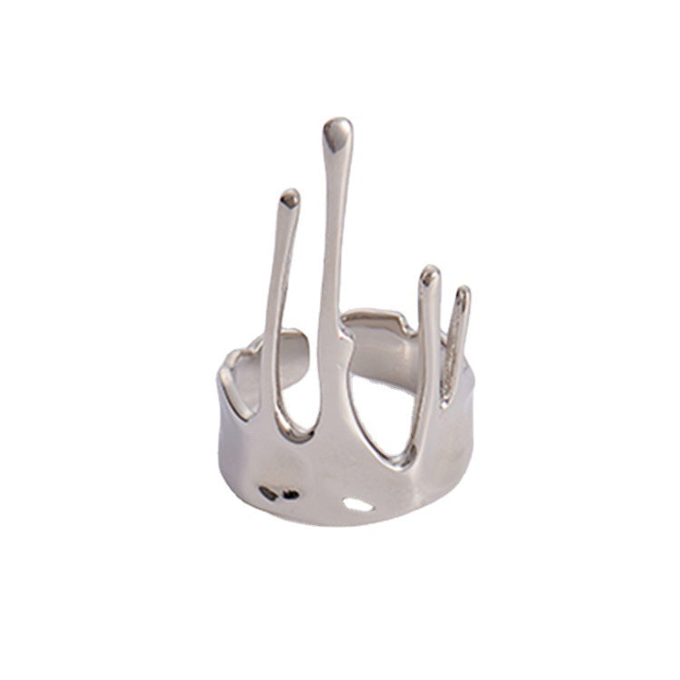 Melting Crown Ring