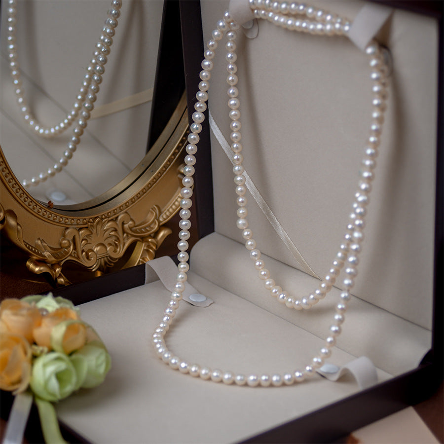 Classic Pearl Rope Necklace