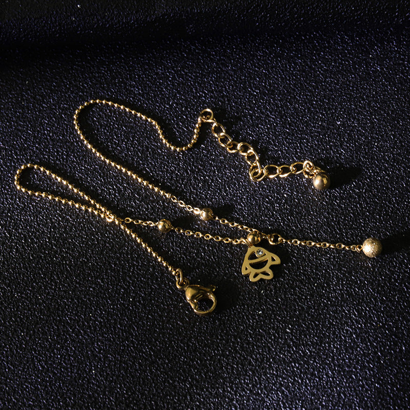 Petite Fish Anklet
