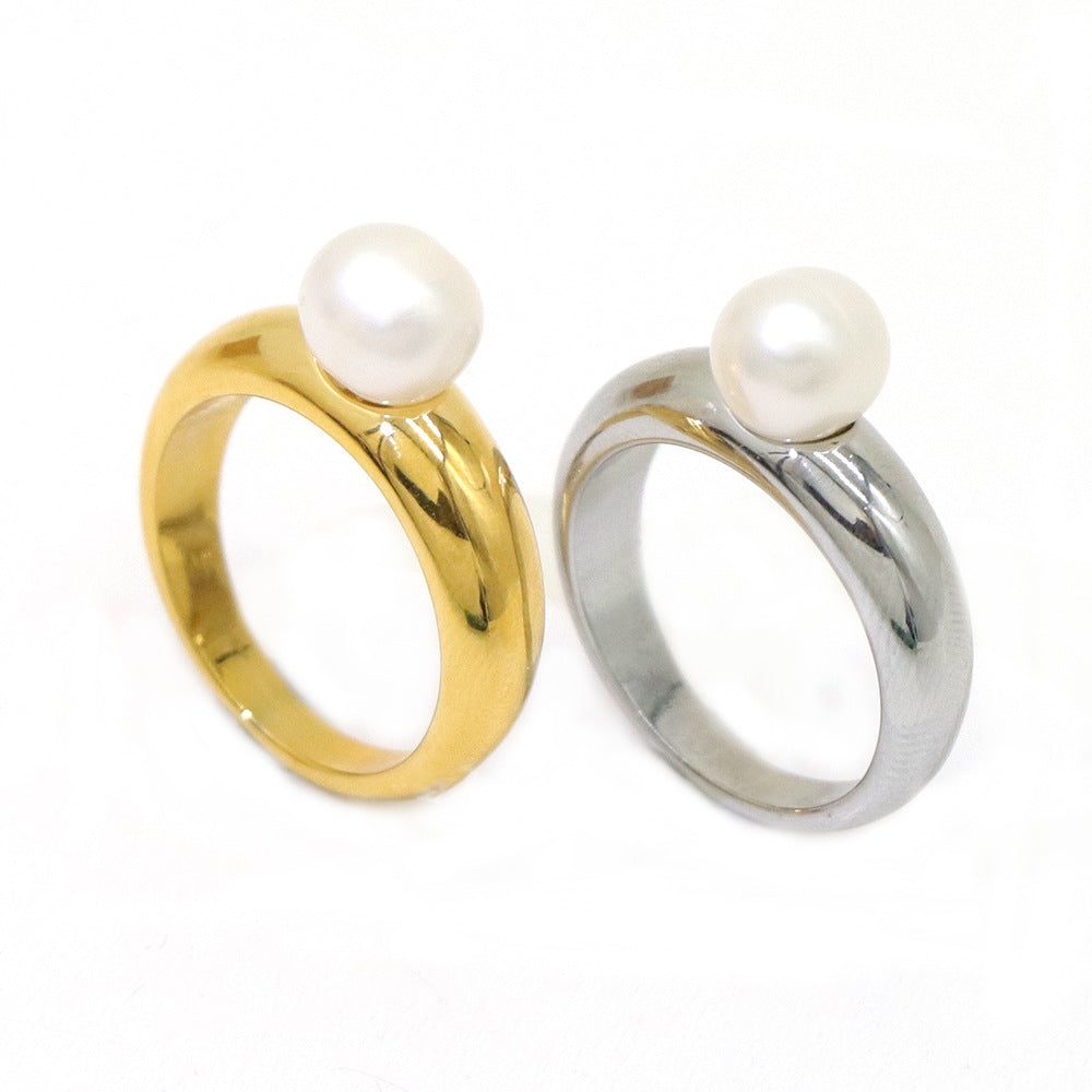 SAND Jewelry Classic Metropolitan Pearl Ring
