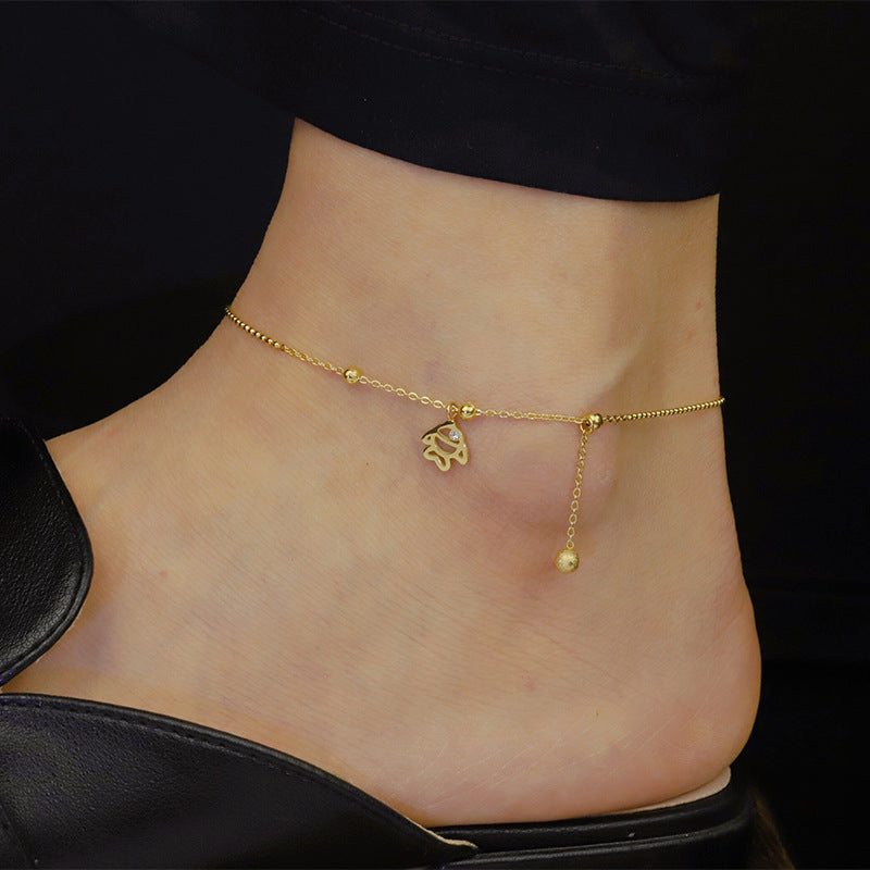 Petite Fish Anklet