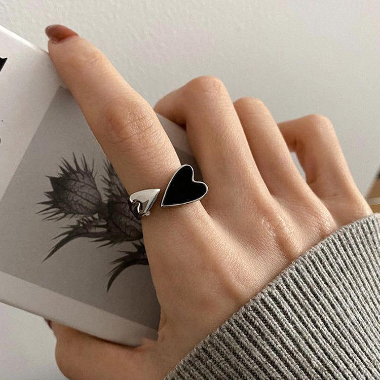 SAND Jewelry Curated Heart Shaped Hug Ring