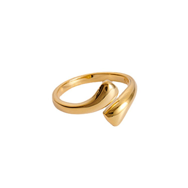SAND Jewelry Classic Abstract Hug Ring