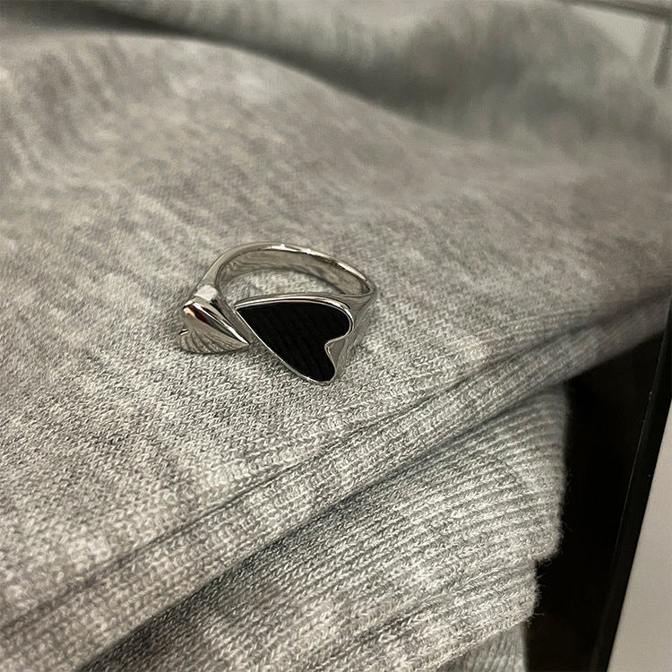 SAND Jewelry Curated Heart Shaped Hug Ring