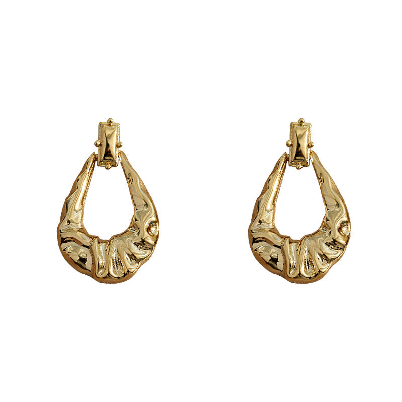 Golden Tote Hoops