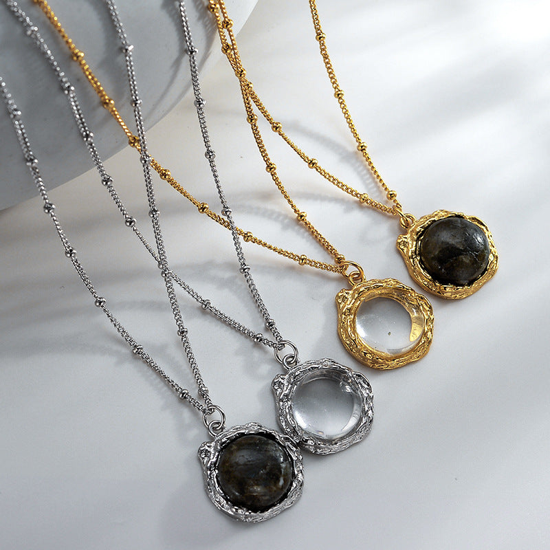 Lava Crystal Necklace