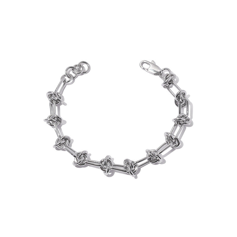 Sequenced Knot Bracelet