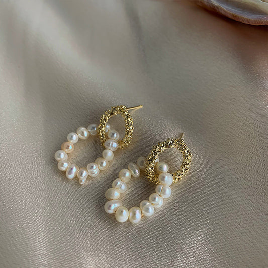 Mini Pearl Strand Earrings